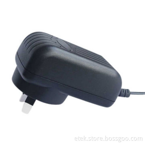 12W Switching Power Adapter with Australian AC Plug and 0.25A Input Current, Made in China